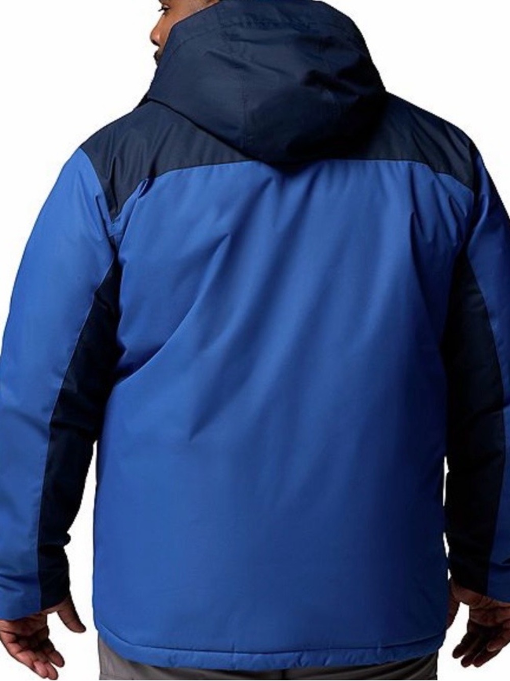 Columbia Jacket Mens 4XL Tipton Peak Ill Insulated Omni-Tech Blue Reflective NWT - Picture 5 of 13